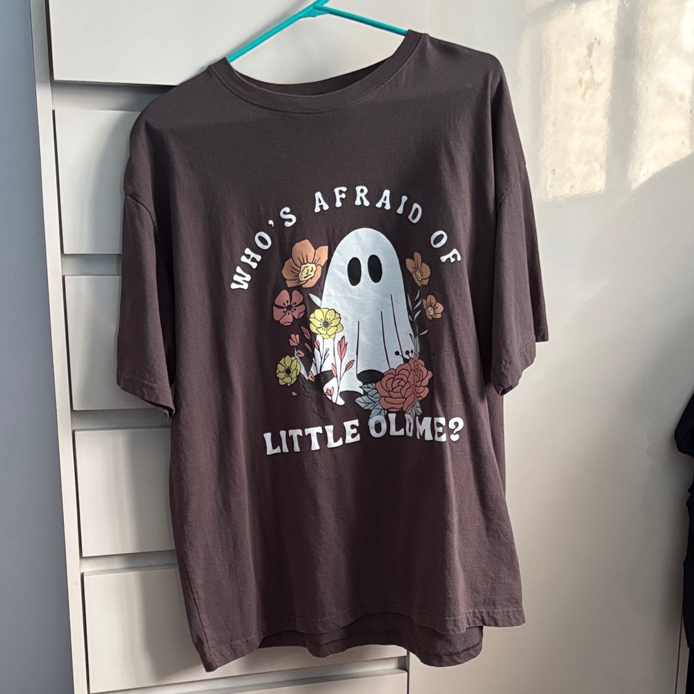 Who’s Afraid of Little Old Me? Size XXL Tee - Worn and Washed Once. No tag.